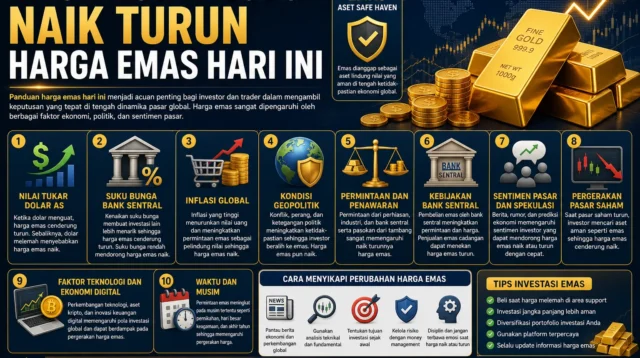 Panduan harga emas hari ini